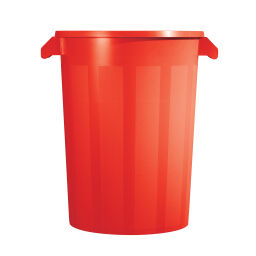 Waste bin Waste and cleaning plastic waste bin without lid.  L: 515, W: 515, H: 665 (mm). Article code: 8256287