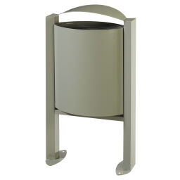Outdoor waste bins Waste and cleaning steel waste pin on foot Version:  on foot.  L: 528, W: 272, H: 930 (mm). Article code: 8256305