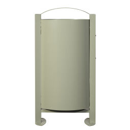 Outdoor waste bins Waste and cleaning steel waste pin on foot Version:  on foot.  L: 530, W: 270, H: 1015 (mm). Article code: 8256320