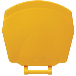 Poubelle de bureau et intérieur poubelle en plastique avec couvercle à pédale châssis