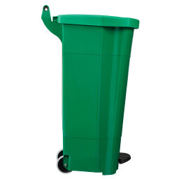 Waste bin Waste and cleaning plastic waste bin with lid to pedal frame Options:  colour body.  L: 510, W: 510, H: 895 (mm). Article code: 8256361