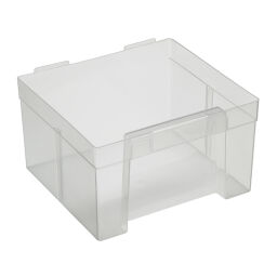 Cabinet accessories storage bin.  L: 140, W: 130, H: 85 (mm). Article code: 56455615