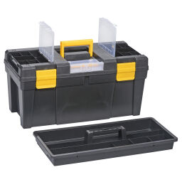 Transport case Toolbox with double quick lock