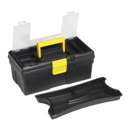 Transport case Toolbox with double quick lock.  L: 310, W: 170, H: 130 (mm). Article code: 56476190