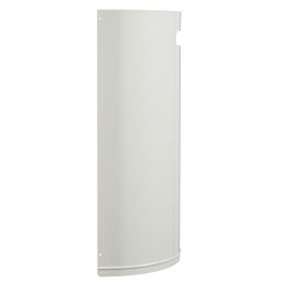 Outdoor waste bin with wall mount steel waste pin with wall fixing