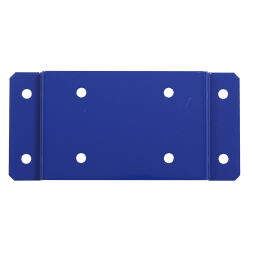 Waste sackholder Waste and cleaning accessories wall mounting plate.  L: 214, W: 15, H: 100 (mm). Article code: 8257027