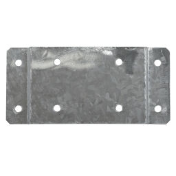 Waste sackholder Waste and cleaning accessories wall mounting plate.  L: 214, W: 15, H: 100 (mm). Article code: 8257029