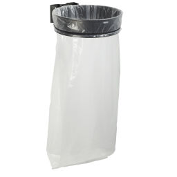 Waste and cleaning waste bag holder with wall fixing 8257097