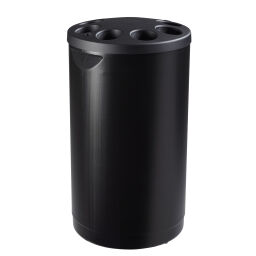 Waste bin waste and cleaning plastic waste bin cup collector