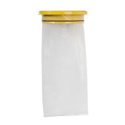 Waste sackholder Waste and cleaning waste bag holder lid with insertion opening Version:  lid with insertion opening.  L: 470, H: 120 (mm). Article code: 8257514