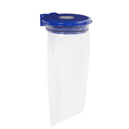 Waste sackholder Waste and cleaning waste bag holder lid with insertion opening Version:  lid with insertion opening.  L: 470, H: 120 (mm). Article code: 8257517