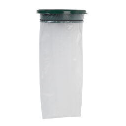Waste sackholder Waste and cleaning waste bag holder lid with insertion opening Version:  lid with insertion opening.  L: 470, H: 120 (mm). Article code: 8257518