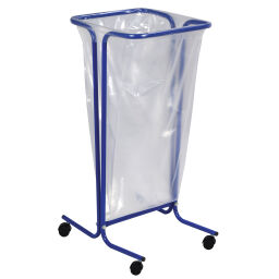 Waste sackholder Waste and cleaning waste bag holder on wheels Version:  on wheels.  L: 405, W: 550, H: 850 (mm). Article code: 8257529