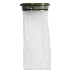 Waste sackholder Waste and cleaning waste bag holder with lid Version:  with lid.  L: 470, H: 120 (mm). Article code: 8257807