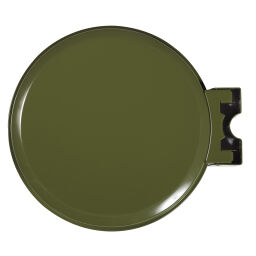 Waste sackholder waste bag holder with lid