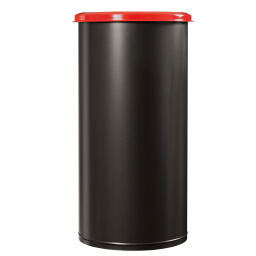 Outdoor waste bins Waste and cleaning steel waste pin with wall fixing.  L: 470, W: 420, H: 770 (mm). Article code: 8258144