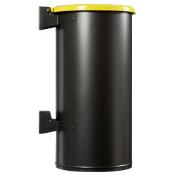 Outdoor waste bins Waste and cleaning steel waste pin with wall fixing.  L: 470, W: 420, H: 770 (mm). Article code: 8258147