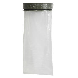 Waste sackholder Waste and cleaning waste bag holder with wall fixing Version:  with wall fixing.  L: 460, H: 110 (mm). Article code: 8258208