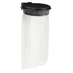 Waste and cleaning waste bag holder