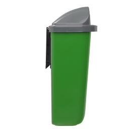 Abfalleimer für Außenbereich Abfall und Reinigung Kunststoff Mülltonne Deckel mit Einsatzöffnung Artikeleinteilung:  Neu.  L: 430, B: 340, H: 780 (mm). Artikelcode: 8259861