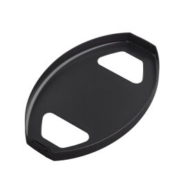 Buitenafvalbak toebehoren set van 2 plastic wanden + bodem