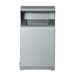Ashtray and litter bin Waste and cleaning wall mounted ashtray with stub out grid Volume (ltr):  1.  L: 150, W: 60, H: 280 (mm). Article code: 8256428