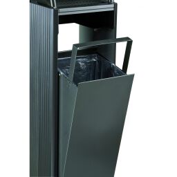 Ashtray and litter bin Waste and cleaning on foot Volume (ltr):  72.  L: 480, W: 250, H: 960 (mm). Article code: 8256448