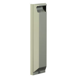 Ashtray and litter bin Waste and cleaning wall mounted ashtray with lock Options:  with lock.  L: 120, W: 50, H: 550 (mm). Article code: 8256505