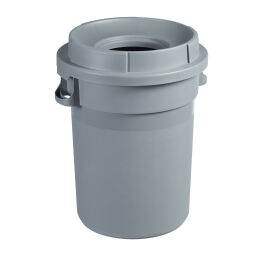 Abfallbehälter Abfall und Reinigung Zubehör Deckel mit Einsatzöffnung Ausführung:  Deckel mit Einsatzöffnung.  L: 550, B: 505, H: 120 (mm). Artikelcode: 8256544