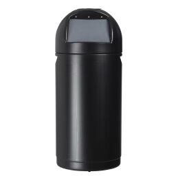 Ashtray and litter bin Waste and cleaning with swing lid.  L: 375, W: 375, H: 890 (mm). Article code: 8257428
