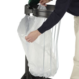 Waste sackholder accessories wire surround