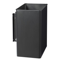 Outdoor waste bins Waste and cleaning steel waste pin tiltable.  L: 330, W: 215, H: 395 (mm). Article code: 8258381