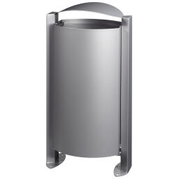 Outdoor waste bins Waste and cleaning steel waste pin on foot Version:  on foot.  L: 528, W: 440, H: 1015 (mm). Article code: 8258513