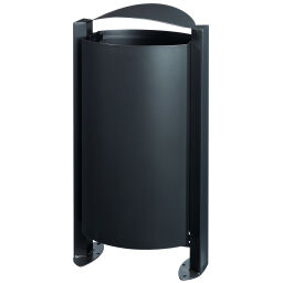 Outdoor waste bins Waste and cleaning steel waste pin on foot Version:  on foot.  L: 528, W: 440, H: 1015 (mm). Article code: 8258518