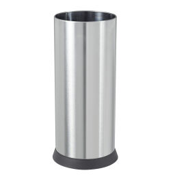 Abfallbehälter Abfall und Reinigung Mülltonne aus Stahl Voll-Korpus  Ausführung:  Voll-Korpus .  L: 280, B: 280, H: 610 (mm). Artikelcode: 8258979