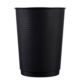 Waste bin waste and cleaning plastic waste bin with gripping edge