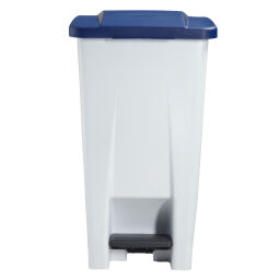 Waste bin Waste and cleaning plastic waste bin with lid to pedal frame Volume (ltr):  60.  L: 490, W: 380, H: 700 (mm). Article code: 8259876