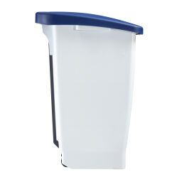 Waste bin Waste and cleaning plastic waste bin with lid to pedal frame Volume (ltr):  60.  L: 490, W: 380, H: 700 (mm). Article code: 8259876