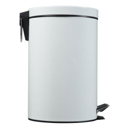 Waste bin Waste and cleaning metal waste bin with lid to pedal frame Volume (ltr):  14.  L: 250, W: 250, H: 380 (mm). Article code: 8290576