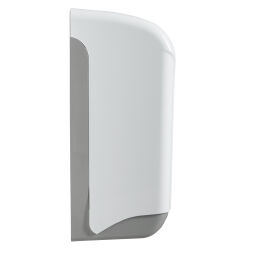 Sanitair Afval en reiniging toiletpapier dispenser   1 rol.  L: 135, B: 135, H: 325 (mm). Artikelcode: 8252561
