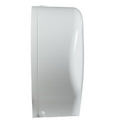 Sanitair Afval en reiniging toiletpapier dispenser   200M.  L: 270, B: 130, H: 290 (mm). Artikelcode: 8252718