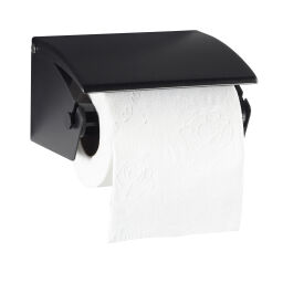 Sanitary Waste and cleaning toilet paper dispenser 1 reel .  L: 130, W: 95, H: 80 (mm). Article code: 8258102