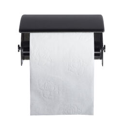 Sanitair Afval en reiniging toiletpapier dispenser   1 rol.  L: 130, B: 95, H: 80 (mm). Artikelcode: 8258102