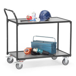 Warehouse trolley Fetra table top cart push bracket(s) 852740-S