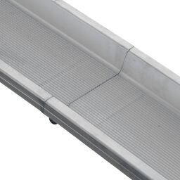 acces ramps access ramp foldable aluminium 150 cm (pair).  L: 1500, W: 235, H: 47 (mm). Article code: 8608255005