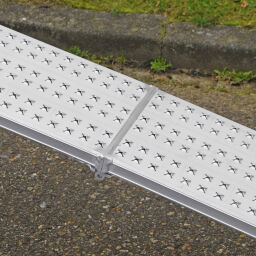 acces ramps access ramp foldable aluminium 250 cm (pair) Height difference:  50 - 80 cm.  L: 2500, W: 400,  (mm). Article code: 8608155026