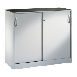 Cabinet sliding door cabinet with 2 sliding doors and 1 floor.  W: 1200, D: 400, H: 1000 (mm). Article code: 57204609-S