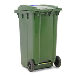 Plastic waste container Waste and cleaning mini container with hinging lid.  L: 725, W: 570, H: 1050 (mm). Article code: 36-240-N-A
