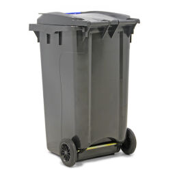 Plastic waste container Waste and cleaning mini container with hinging lid.  L: 725, W: 570, H: 1050 (mm). Article code: 36-240-S-A