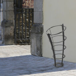 Support sac poubelle collecteur de déchets sur pied